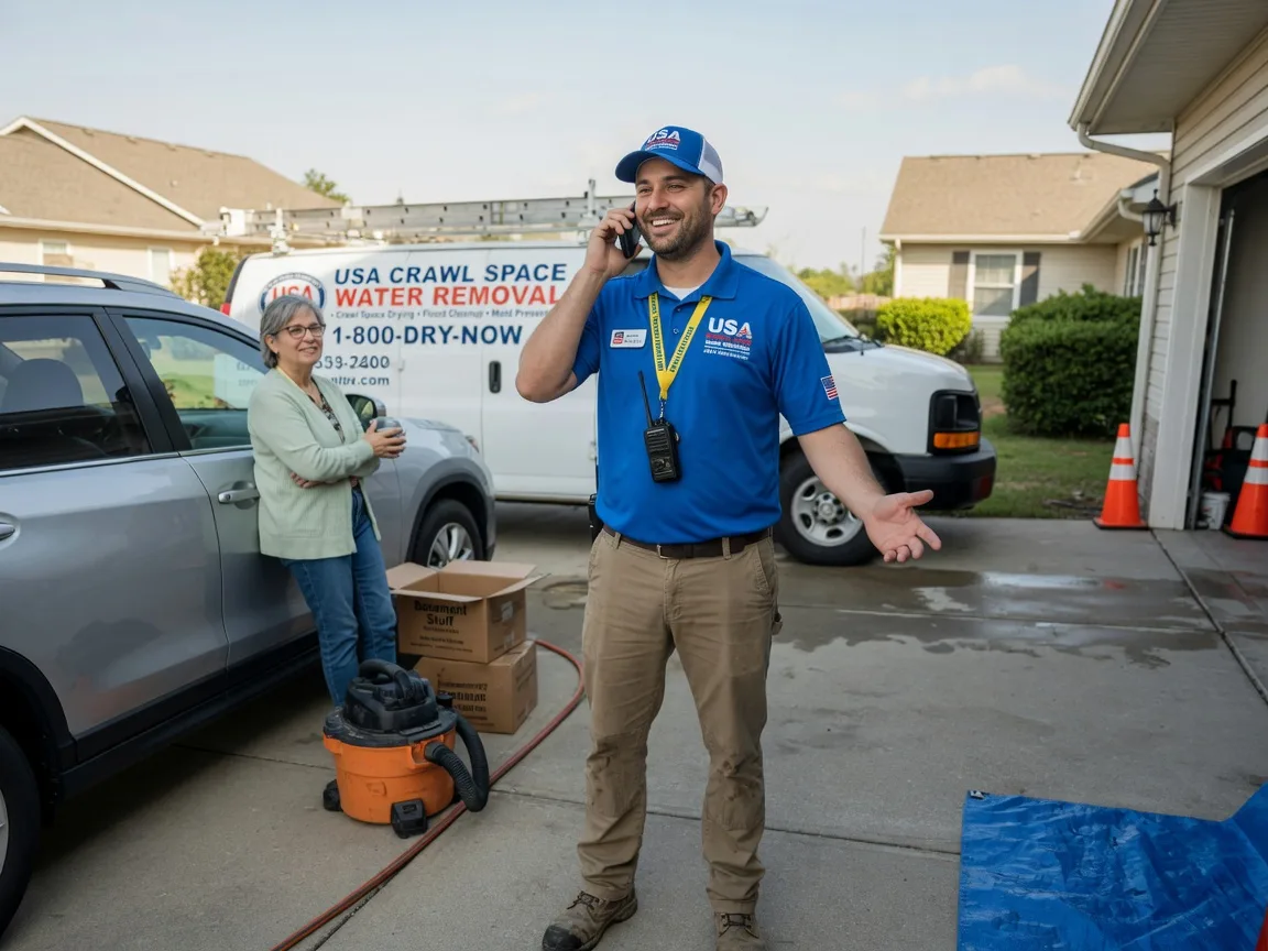 Crawl Space Water Removal Hubbard, NE FAQs